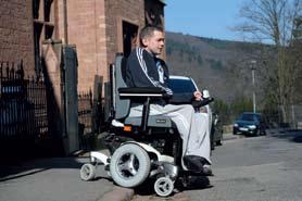 Offering an intuitive drive, JIVE M is ideal for those who may have difficulty driving a powered wheelchair or using