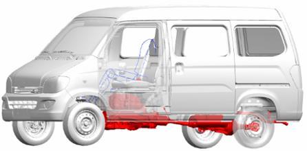 Difficulty of adding noise shield for Micro-Van and Micro-Truck * There is no