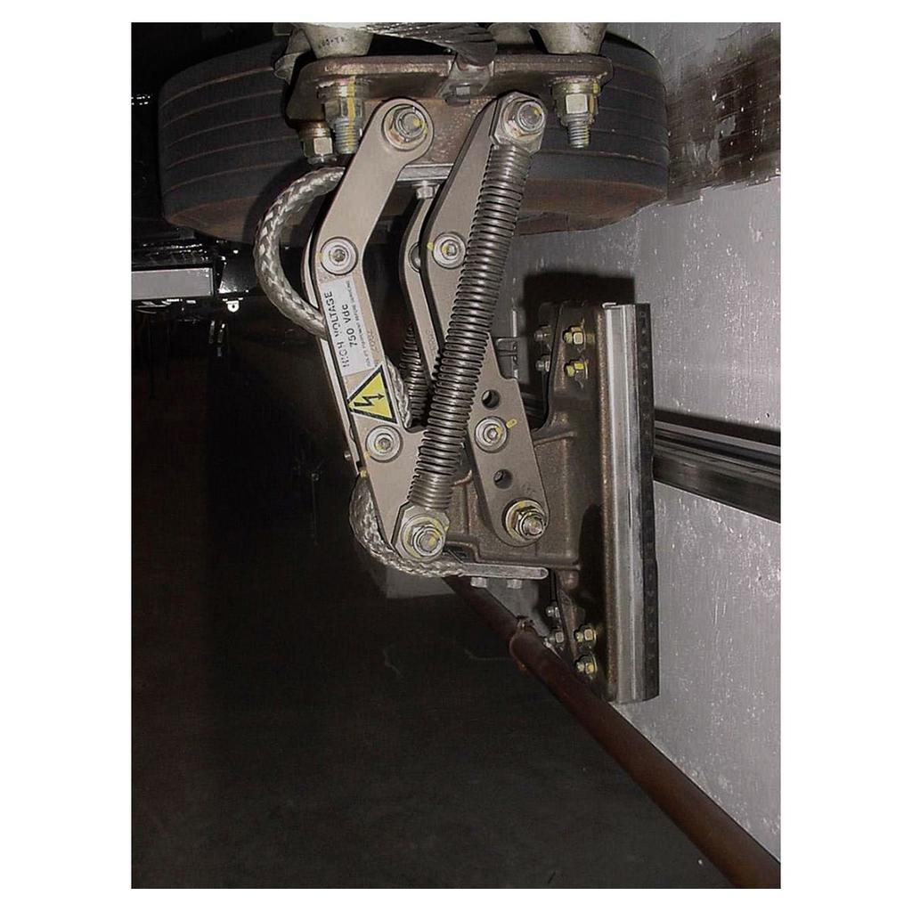 CURRENT COLLECTOR SYSTEM (CCD) CCD FOR MONORAIL/SKYTRAIN Current collector devices are used by Metro to collect the energy from the third rail to energize the Electrical Multiple Unit installed in