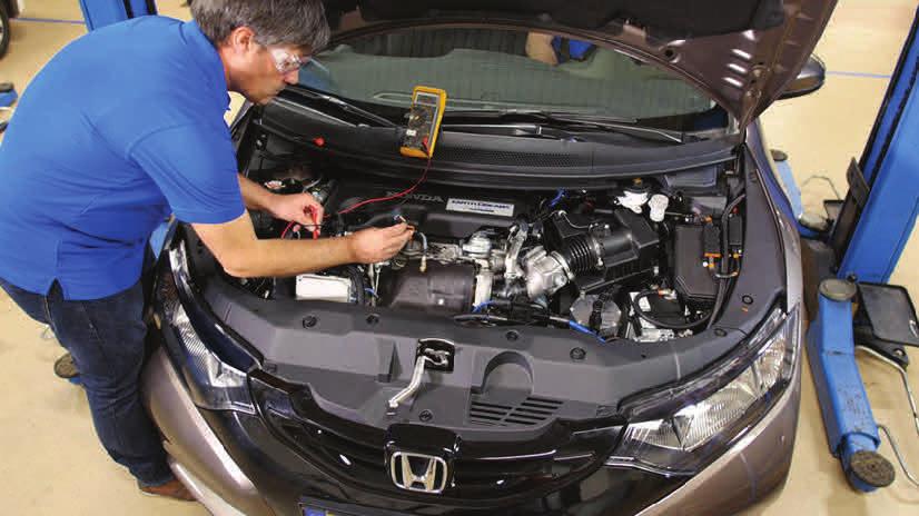 Tech - The 12-Volt Car Battery Is Goin The 12-volt car battery is about to be a thing of the past June 30, 2016 I n early testing by Delphi, a 48-volt system on this European Honda Civic diesel is