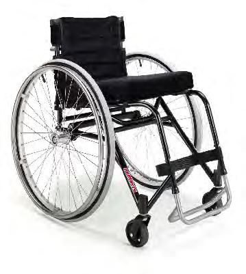 U2 The Panthera U2 is a modern, active wheelchair. With its slimline front and ergonomic shape it is wonderfully smooth to get around in.