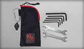 Tool Kit Removable Underseat Pouch Backpack Custom designed kit includes