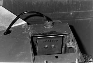 3/8 in. I.D. Grommet Flow Sensor Flow Sensor Cable Elevator Deflector Plate Figure 12.