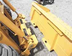 Possible optional attachments All machines can be fitted with the following: Hydraulic coupler The hydraulic coupler
