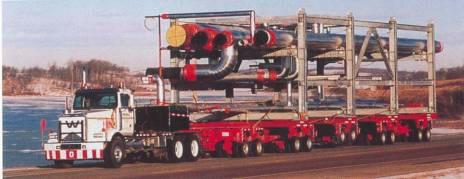 MODULE TRANSPORT RESTRICTIONS Payload Dimensions & Weights Alberta Saskatchewan Ontario Transport Envelope 16 Wheel (1) Group 16 Wheel (1) Group Based on Practical Long Haul T/A Trailer 9.