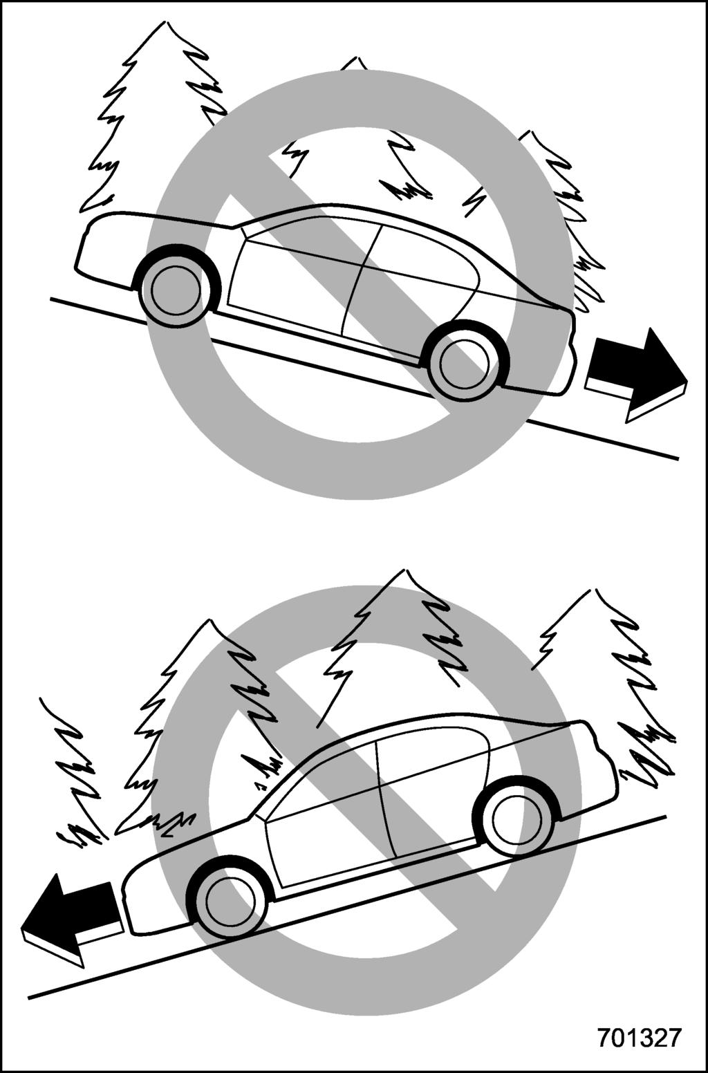 when the vehicle has stopped with the brake pedal depressed (CVT models) Braking power is maintained temporarily (for approximately 2 seconds) by the Hill start assist system after the brake pedal is