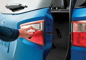 And you ll have room for all of the essentials in EcoSport with its many pockets, bins, tie-downs and hooks.