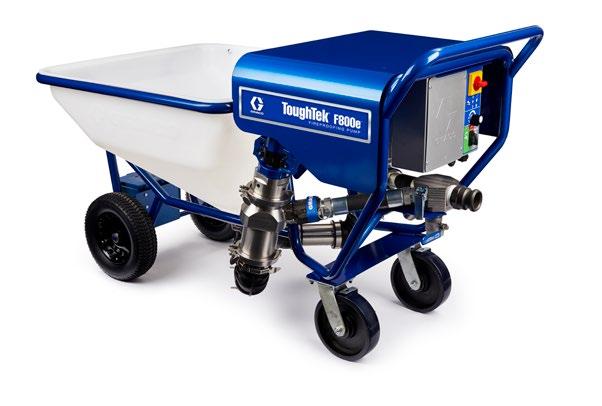Low Power Requirements Lightweight Molded Hopper 41 gal capacity 230V, 30A, 1-PH Optional: (2) 120V, 15A, 1-PH Optimized design, with bottom-drain, for smooth material flow Direct Drive