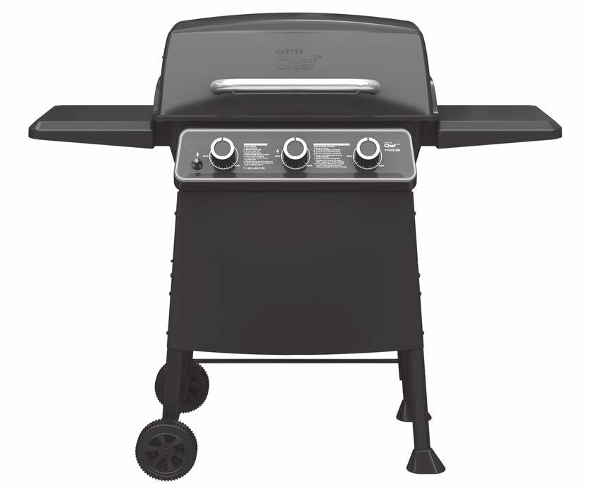 PRIME -BURNER PROPANE RBECUE Assembly Manual 85-15-0 / G2012 1 YEAR LIMITED WARRANTY READ AND SAVE MANUAL FOR FUTURE REFERENCE. Assemble your grill immediately.