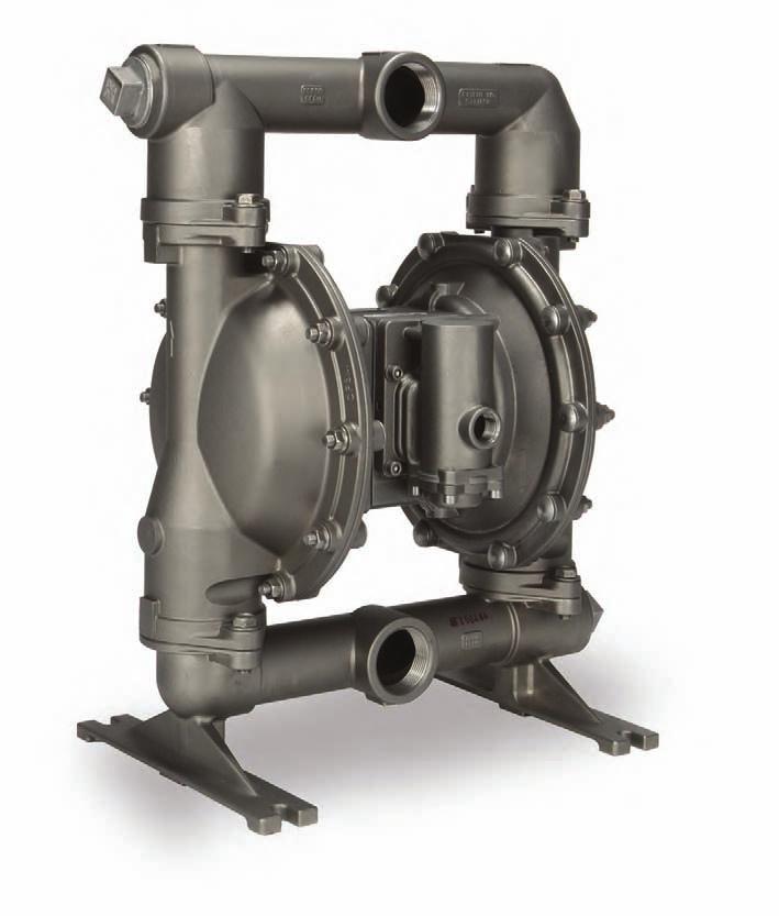 The Ultimate Process Pump EXPert Series Pumps: Metallic Models From its simple beginnings as a utility / dewatering / trash pump, through its various phases of design evolution, the diaphragm pump
