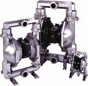 Sanitary Transfer Specialty Pumps Constructed of FD ccepted Materials Electro-Polished 316 Stainless Steel Fluid Section Bolted Construction with all Stainless Steel Hardware ll Investment Cast