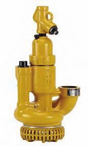 Dewatering Specialty Pumps Centrifugal Type Simple design, few moving parts Handles a wide variety of debris-laden applications Can also be used for simple transfer requiring high flows (200 +