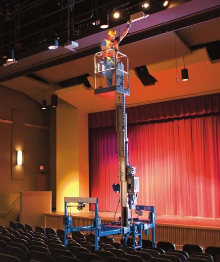 Options for Aerial Work Platforms Super-Straddle The Genie Super-Straddle option allows you to use your aerial work platform in areas you never thought possible.