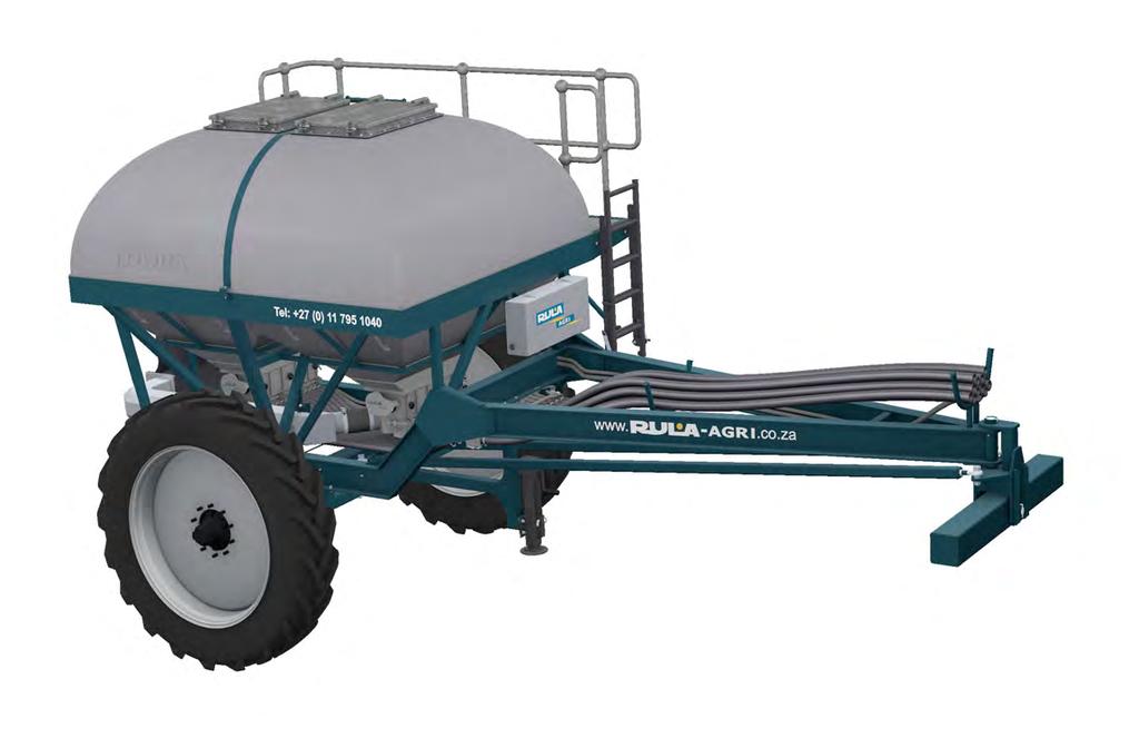 BIG BROTHER BIGGER CAPACITY Fert Trail 7000 CHOOSE YOUR MODEL OPTIONS MODEL TANK CAPACITY NUMBER OF ROWS WHEEL SPACING FERT TRAIL WITH A SINGLE 6000l TANK TBH-60F0 6000 l 8 3048 TBH-60F1 6000 l 12