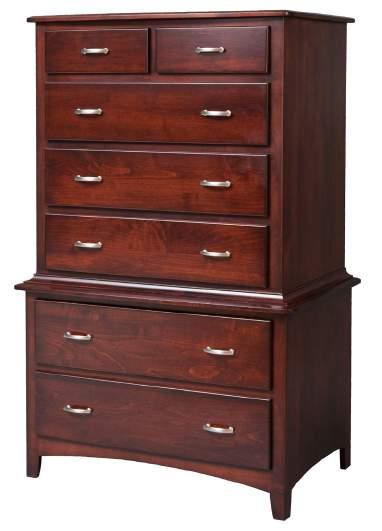 CHEST ON CHEST 2115 CONCORD CHEST OF DRAWERS