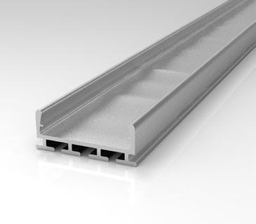 Compatible Aluminum Extrusions KLUS GIP Anodized Extrusion Covers - G-L Frosted Cover (: KL-00413-1m) End Caps - GIP - L End Cap without Wire Hole (: KL-00306) Mounting Accessories (: