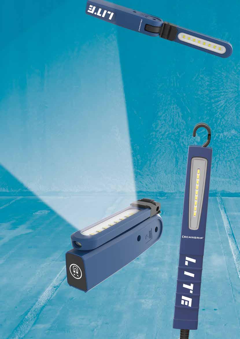 THIN LITE & STAR LITE // Universal inspection work lights The LITE product line offers several efficient handlamps to choose from.