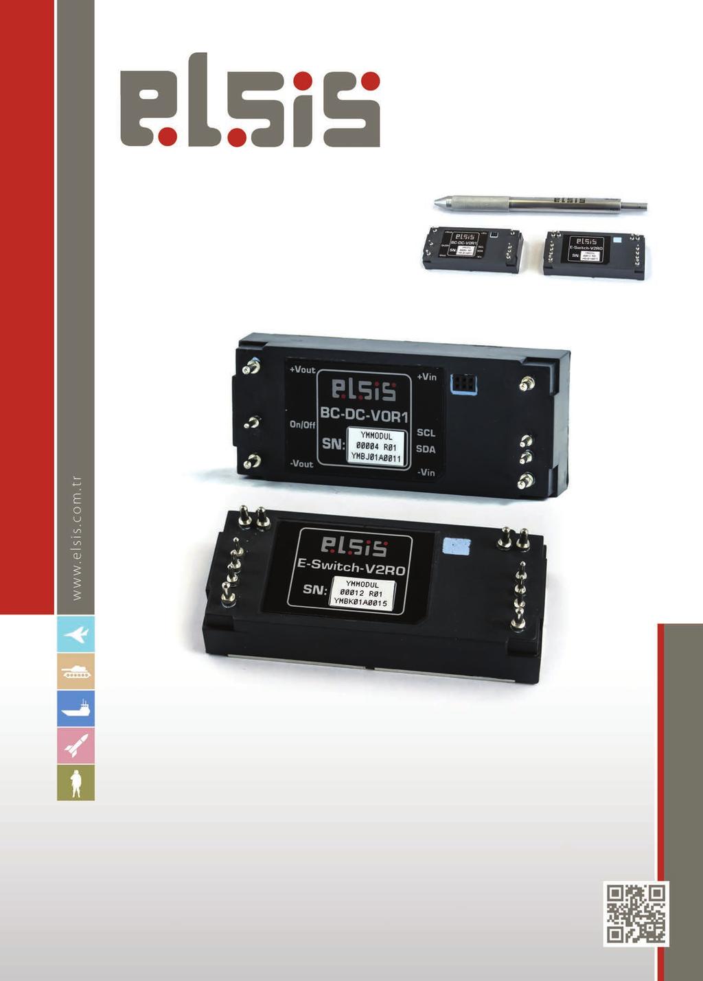 1/8 BRICK Power Modules Especially suitable for Naval use, 19 Rack Type, with IP- 67 protection class.