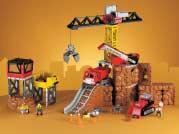 Preschool children will enjoy using all parts of this toy to build structures of their own creation.