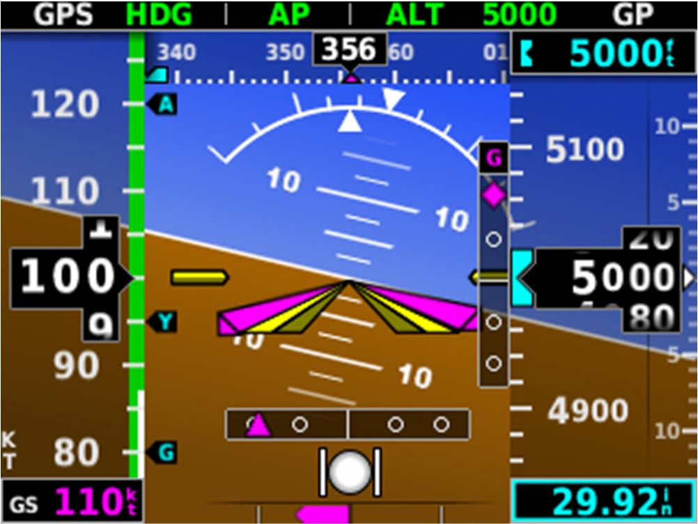 The following pilot actions will cause the autopilot to disconnect: Pressing the red AP DISC / TRIM INT button on the pilot s control wheel.