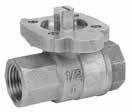 16, UL842 Valves for Flammable Fluids 1/4-3 TM-585-70-66 600 PSI CWP 150 PSI SWP w/ ISO Direct Mount Actuation Pad per ISO 5211 1/2-2 Conventional Port 2 1