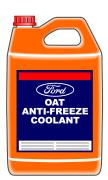 Engine Coolant Types The standard green coolant and orange coolant are
