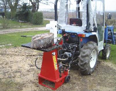 LOG SPLITTER Supplied with own pump & oil.