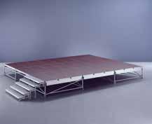 Decision-making aids LAYHER EVENT SYSTEMS DECISION-MAKING AIDS LAYHER STAGES LAYHER STANDS Layher stages are just as suitable for use inside halls and marquees as use outdoors.