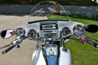 Some Roadliner motorcycles do not come with a factory windshield already installed.