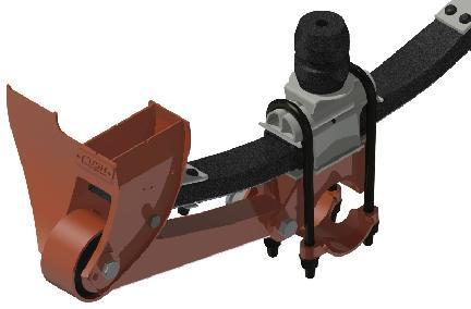 Binkley RideMax with Big Bush Torque Rod Arms (Patent Pending) Uses industry standard big