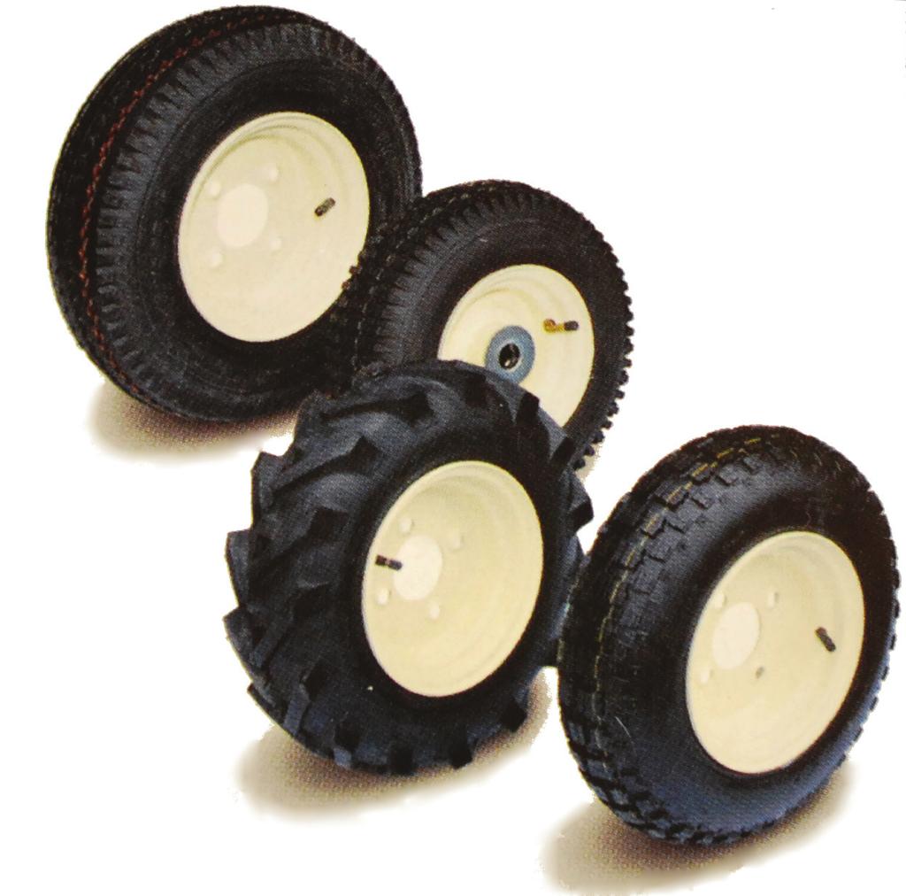 WHEELS & TIRES Different models of anti-flat
