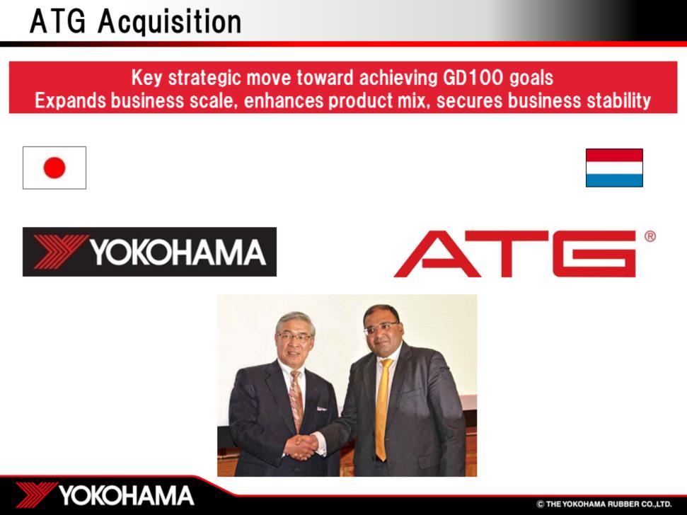 That concludes my explanation of the content and aims of the ATG acquisition.