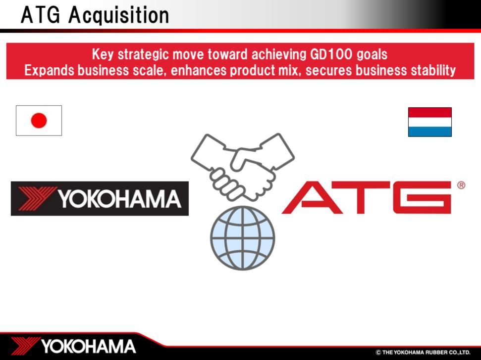 The acquisition of ATG is a key strategic move in our effort to achieve the goals of our GD100 growth strategy.