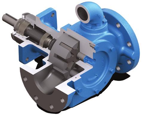 FEATURES & BENEFITS Motor Speed Operation* Compact design Optional close-coupled design eliminates the need for unit alignment Simple Construction Internal gear design with only two moving pump