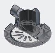 Unique twist and lock removable trap Available in kit format Cost effective with other materials Shower Drain Kits VortX shower drain kits consist of