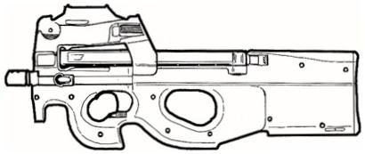 FN P90 Cartridge : 5.