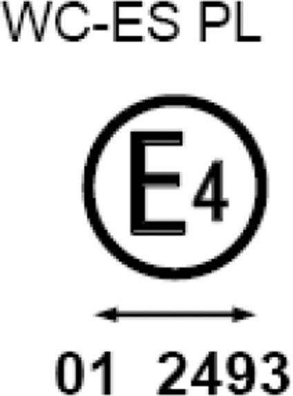 14.6.2014 Official Journal of the European Union L 176/151 The headlamp bearing the above approval mark is a headlamp meeting the requirements of this Regulation: Figure 9: Class D in respect of the