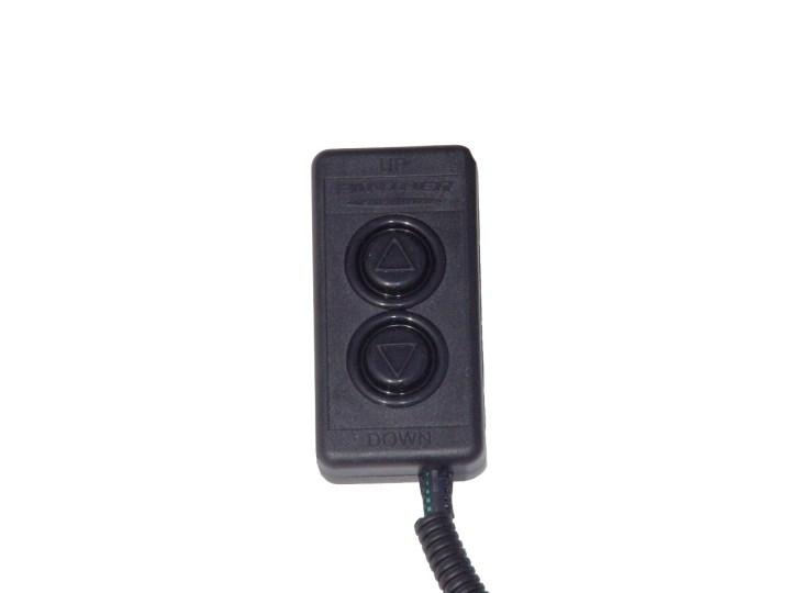 AVAILABLE ACCESSORIES Push Button Trim Switch 55-1200 12 feet of cable allows each user easy and custom installation of this remote push button switch.