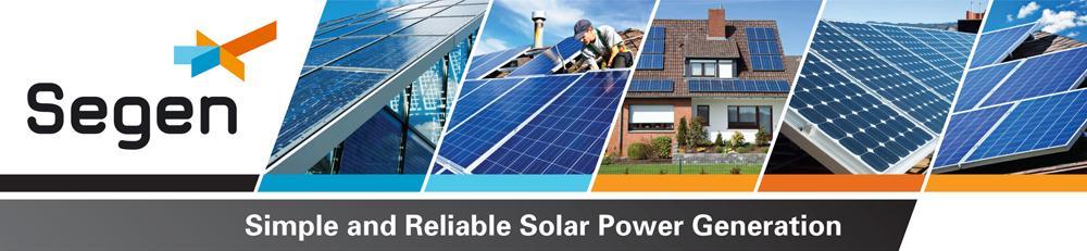 SolarEdge from Segen SolarEdge are a leading manufacturer of solar PV inverters and power optimisers, with built-in monitoring.