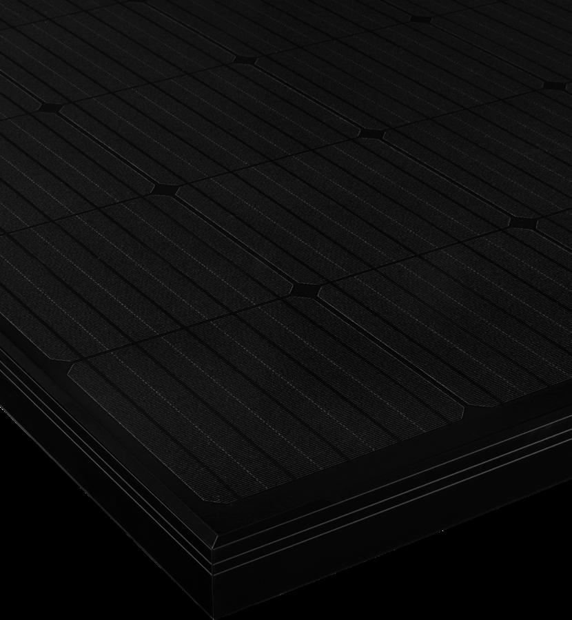 290 295 300 305 Wp black backsheet anodized black aluminum frame