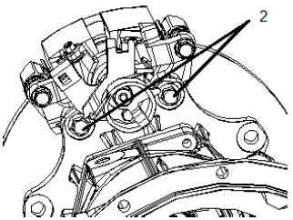 Operation and Maintenance Manual Case Extension Assembly Seal Replacement Removal Procedure Warning: Avoid taking the following actions when you service wheel brake parts: Do not grind brake linings.