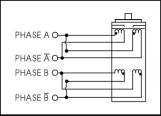 5.1 Connecting to 8-Lead Motors 8 lead motors offer a high degree of flexibility to the system designer in that they may be connected in series or parallel, thus satisfying a wide range of