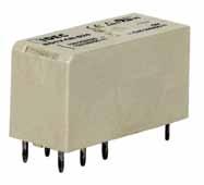 RQ RQ Series PCB Relays IDEC RQ relays are low-profile, PCB relays in a compact package. Size equals value. RQ relays are small, yet maintain high contact ratings and long operational life.