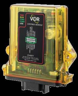 Utilises SAE J1939 CAN standard to record NFPA required data.