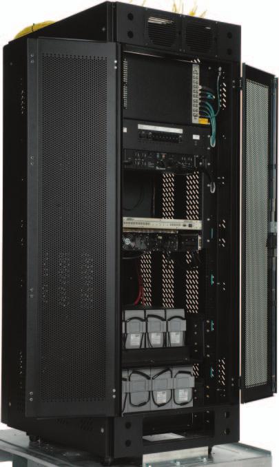 integrated with the solution or be installed on site 3 Optional AC UPS 4 Open Rack Space 5 Batteries with customized