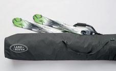 Incorporates slider rails for easy loading. Ski Bag Land Rover padded ski/snowboard bag.