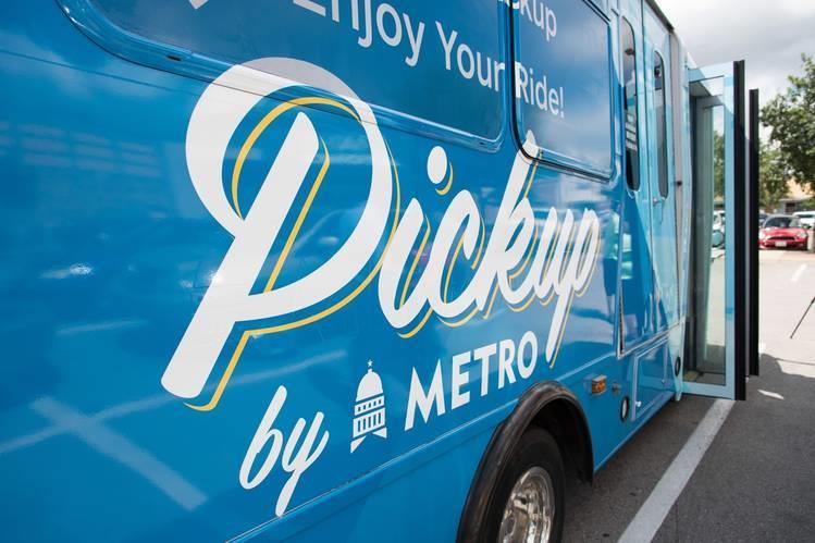 Case Study Technology Platforms Austin Capital Metro - Pickup Partnership with Via to develop a mobile app for shared rides and ride matching within a geofenced area Operates in area