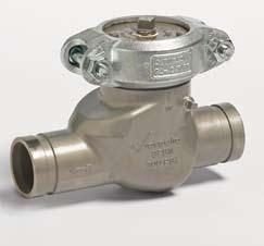 stainless steel Swinger heck Valve Series 71S Series 71S Swinger heck valves must not be installed in vertical pipe lines F Request Publication 17.