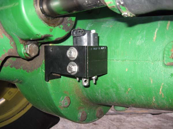 Wheel Angle Sensor Installation Procedure 4. Attach Wheel Angle Sensor to the front of bracket. See Figure 3-19.