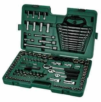 Sliding T-Br 5/" Shnk x /"Dr. Bit Coupler Combintion Wrenches,,,, 3,, 7, 9, mm PC. /" & 3/" & /"DR. SOCKET WRENCH SET (METRIC & S.A.E.) 095.0 - /"Dr. pt. Metric Sockets, 5,, 7,, 9,,,, 3mm - /"Dr. pt. S.A.E. Sockets 5/3, 3/, 7/3, /, 9/3, 5/, /3, 3/, 7/, /" - /"Dr.